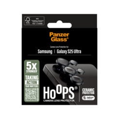 PanzerGlass ® Hoops® Ceramic Camera Lens Protector Samsung Galaxy S25 Ultra Doorzichtige schermbeschermer 1 stuk(s) - Afbeelding 4