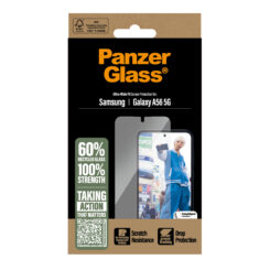 PanzerGlass ® Screen Protector Samsung Galaxy A56 5G | Ultra-Wide Fit w. EasyAligner Doorzichtige schermbeschermer 1 stuk(s) - Afbeelding 4