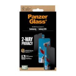 PanzerGlass ® 2-Way Privacy Screen Protector Samsung Galaxy S26 | Ultra-Wide Fit w. EasyAligner Doorzichtige schermbeschermer 1 stuk(s) - Afbeelding 4