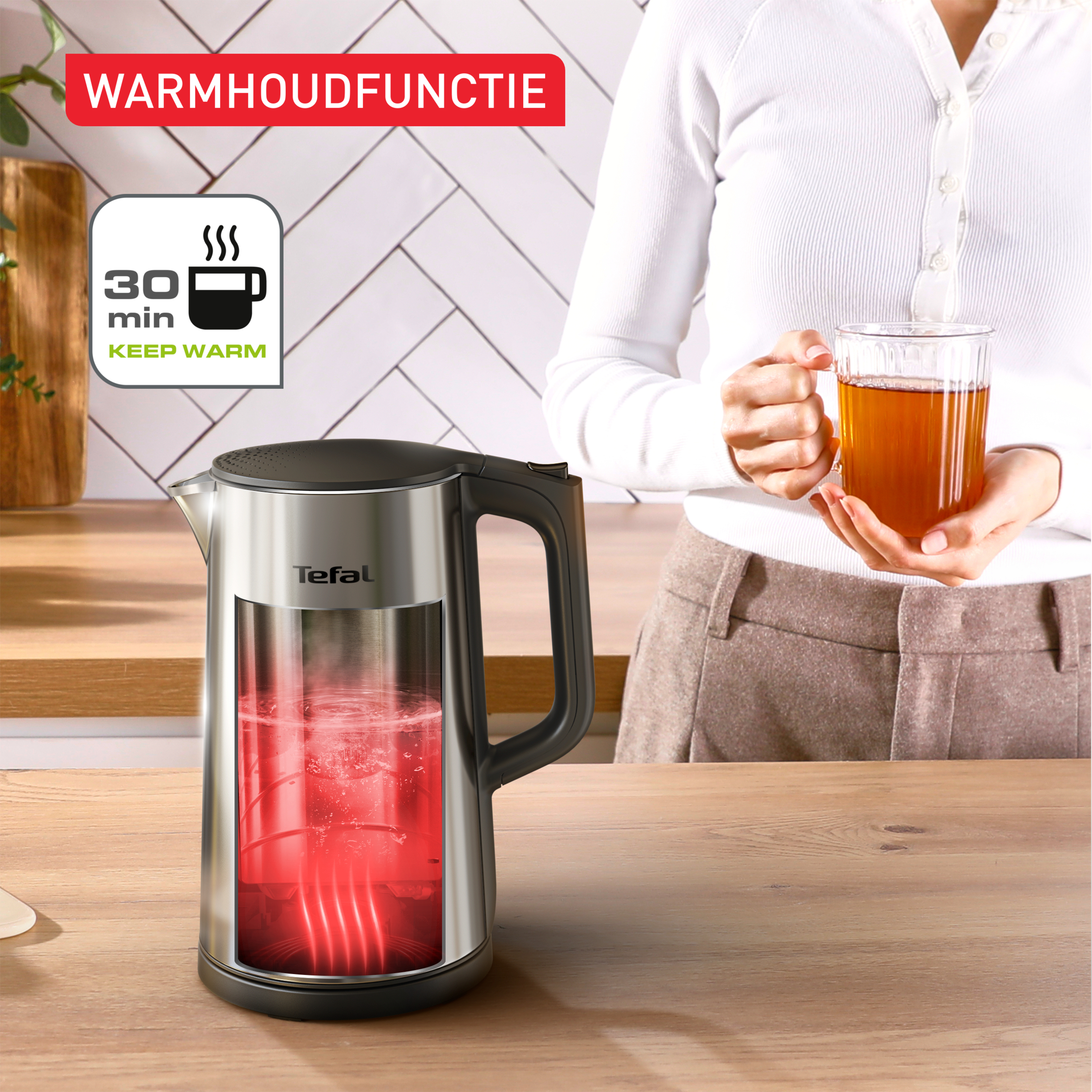 Tefal Selection KI871D waterkoker met temperatuurregeling - Afbeelding 9