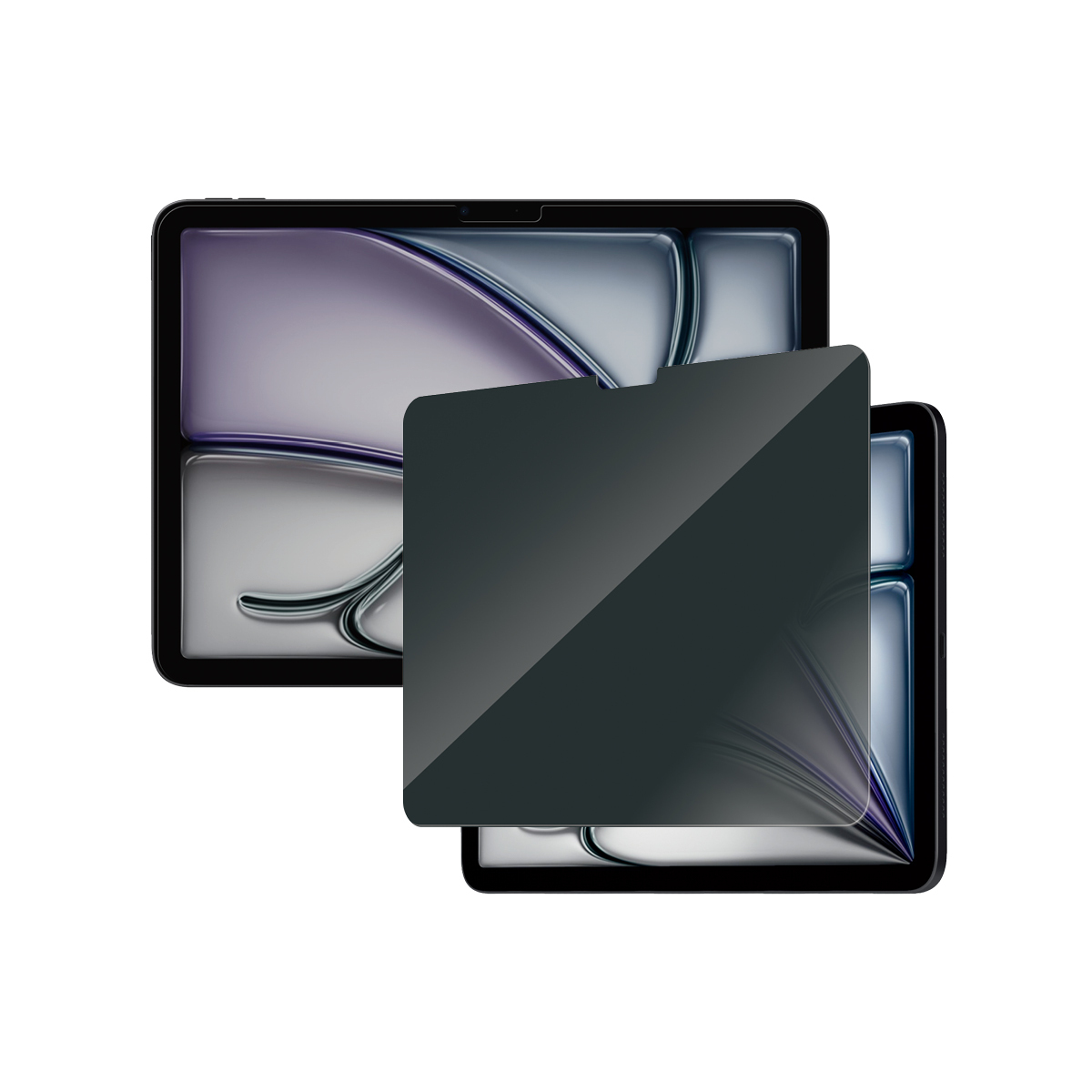 PanzerGlass ® Privacy Screen Protector iPad Air 11'' (2024-2025) | iPad 11" (2025) | iPad 10.9'' (2022) | Ultra-Wide Fit Doorzichtige schermbeschermer Apple 1 stuk(s) - Afbeelding 2