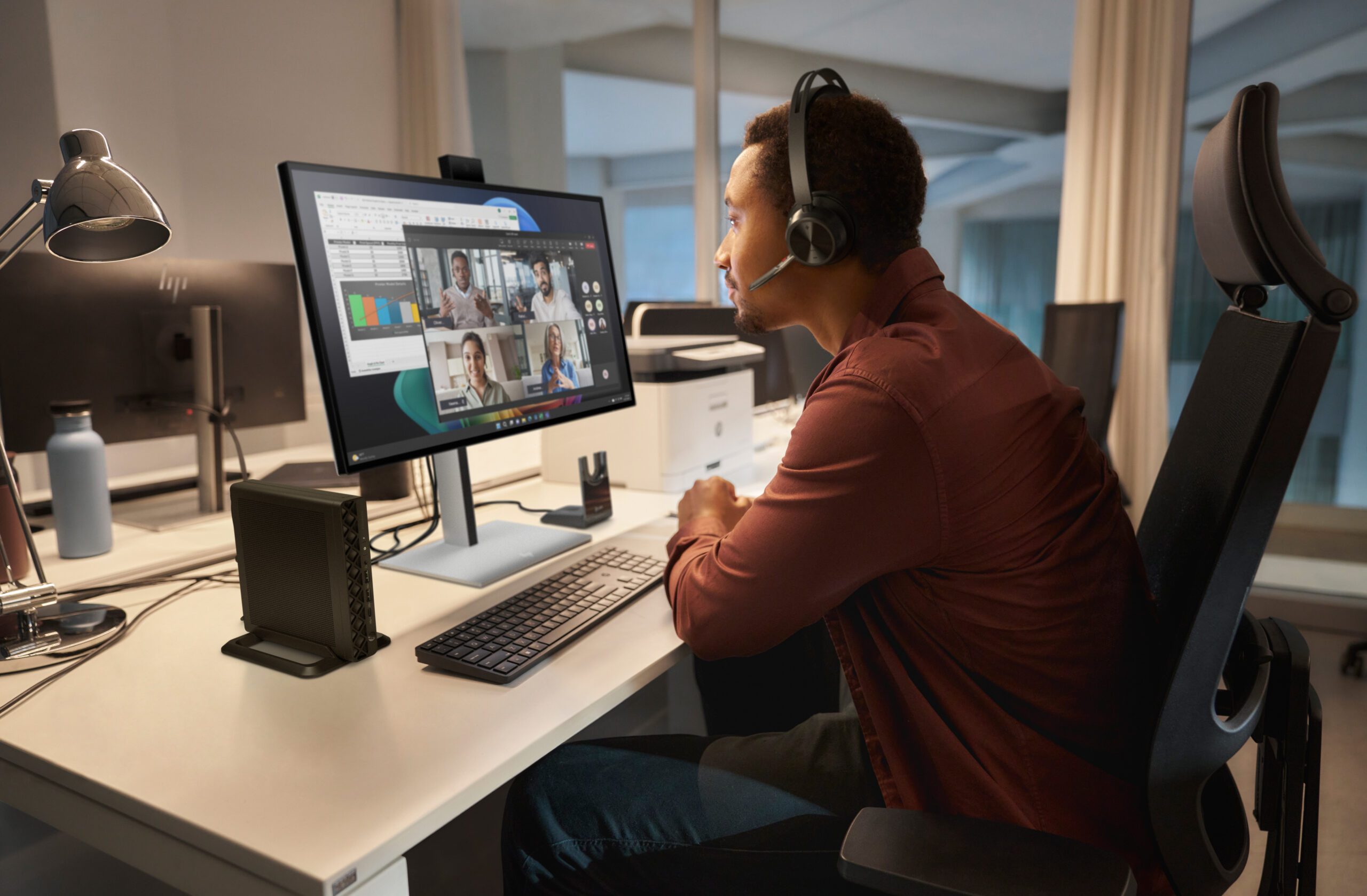HP EliteDesk 8 Mini G1i AI Intel Core Ultra 7 265T 16 GB DDR5-SDRAM 512 GB SSD Windows 11 Pro Mini PC AI PC Zwart - Afbeelding 8