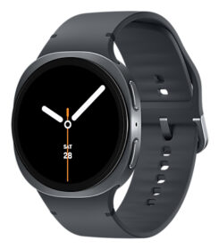 Samsung Galaxy Watch 8 3,81 cm (1.5") AMOLED 44 mm Digitaal 480 x 480 Pixels Touchscreen Grafiet Wifi GPS