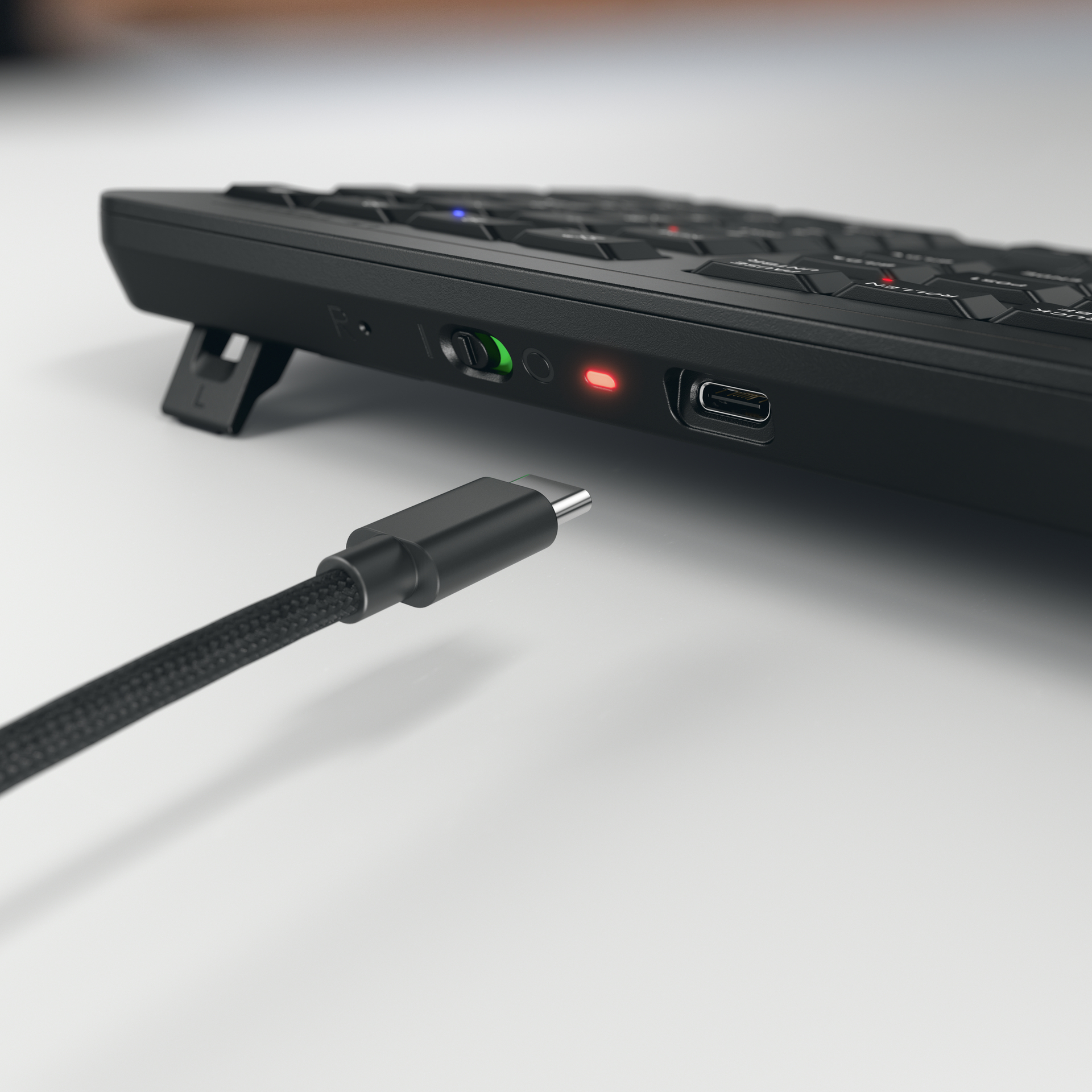 CHERRY Stream desktop ultimate toetsenbord Inclusief muis Thuis/Werk USB + RF Wireless + Bluetooth AZERTY Frans Zwart - Afbeelding 19