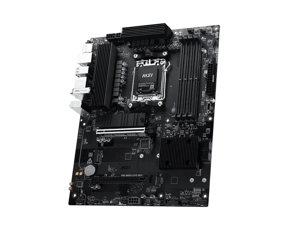 MSI PRO B850-S EVO WIFI moederbord AMD B850 Socket AM5 ATX - Afbeelding 3