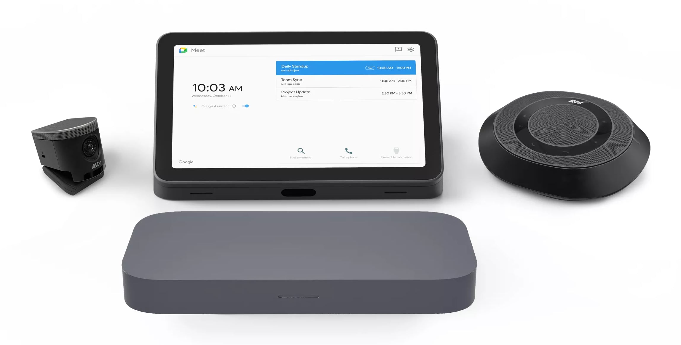 ASUS GQE20A-G5003UN Google Meet Small/Medium Room Kit video conferencing systeem 9 persoon/personen Ethernet LAN Videovergaderingssysteem voor groepen