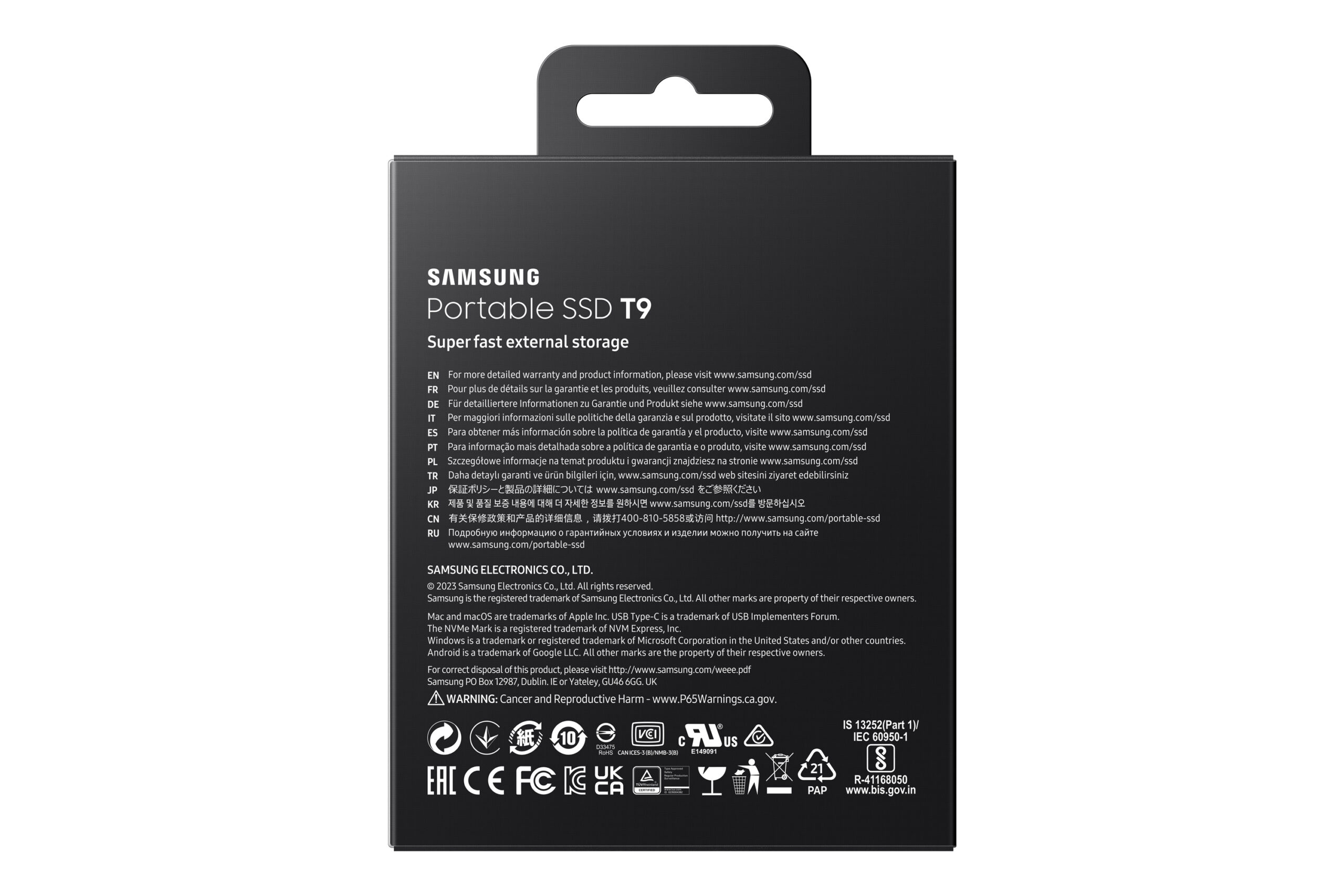 Samsung MU-PG1T0B 1 TB USB Type-C USB 3.2 Gen 2x2 Zwart - Afbeelding 14