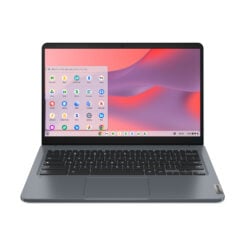 Lenovo 14e Chromebook Gen 3 Intel® Core™ i3 i3-N305 35,6 cm (14") Full HD 8 GB LPDDR5-SDRAM 128 GB eMMC Wi-Fi 6E (802.11ax) ChromeOS Engels Grijs