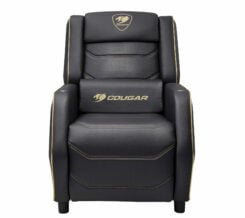 COUGAR CGR-RGP-GLB Gaming leunstoel Gecapitonneerde zitting Zwart - Afbeelding 2