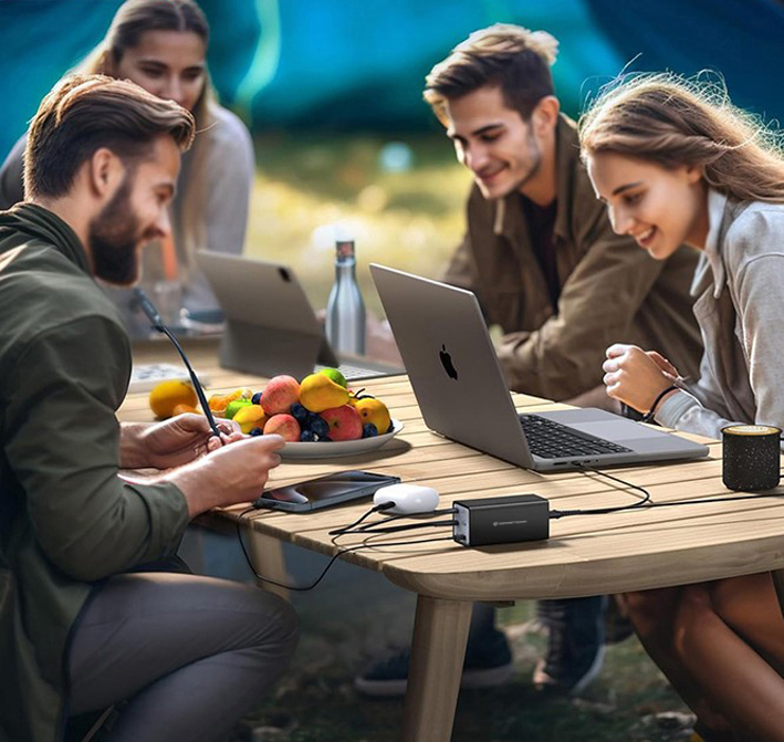 Conceptronic OZUL06BE oplader voor mobiele apparatuur Universeel Zwart AC Snel opladen Binnen - Afbeelding 8