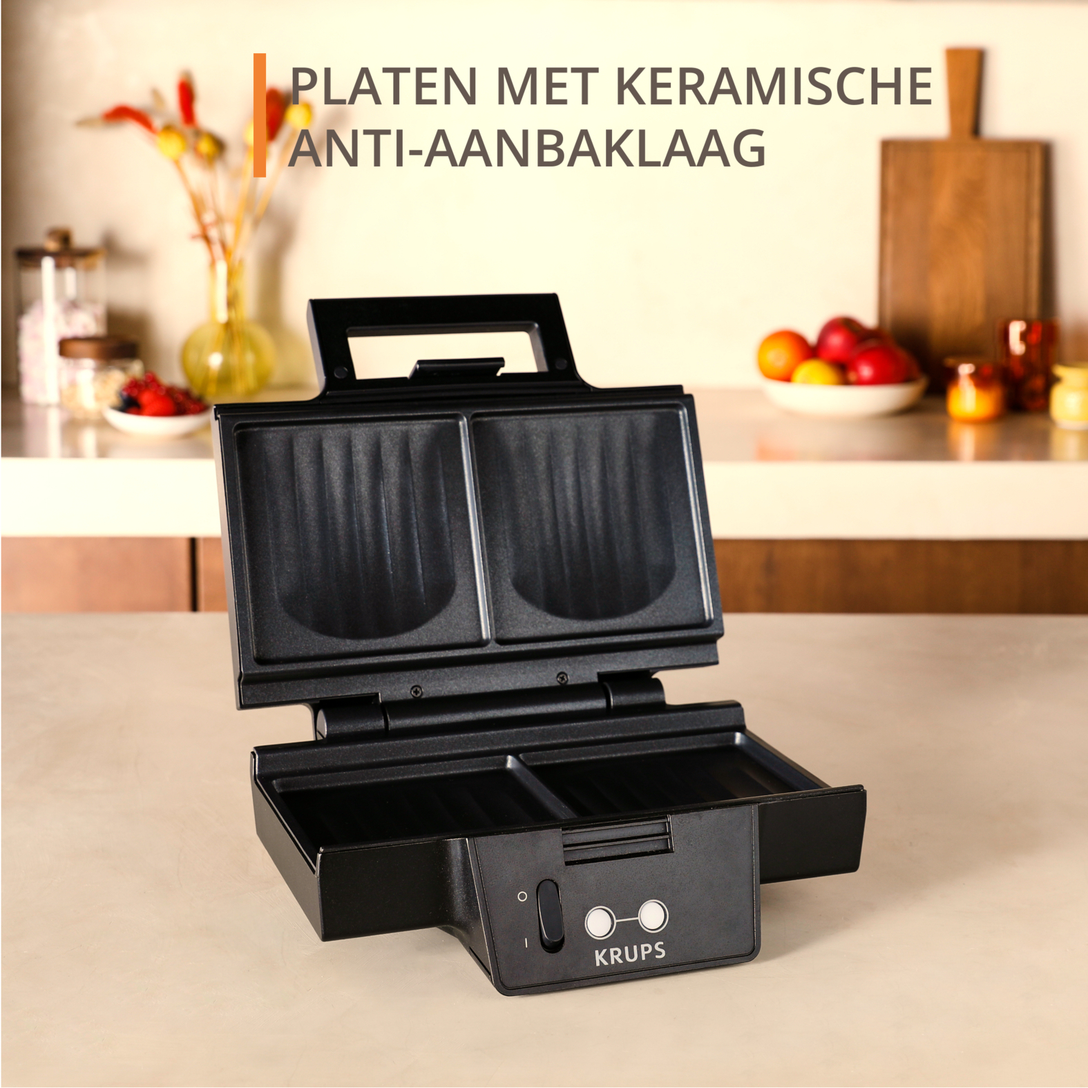 Krups FDK Iconic FDK462 tosti-ijzer - Afbeelding 4