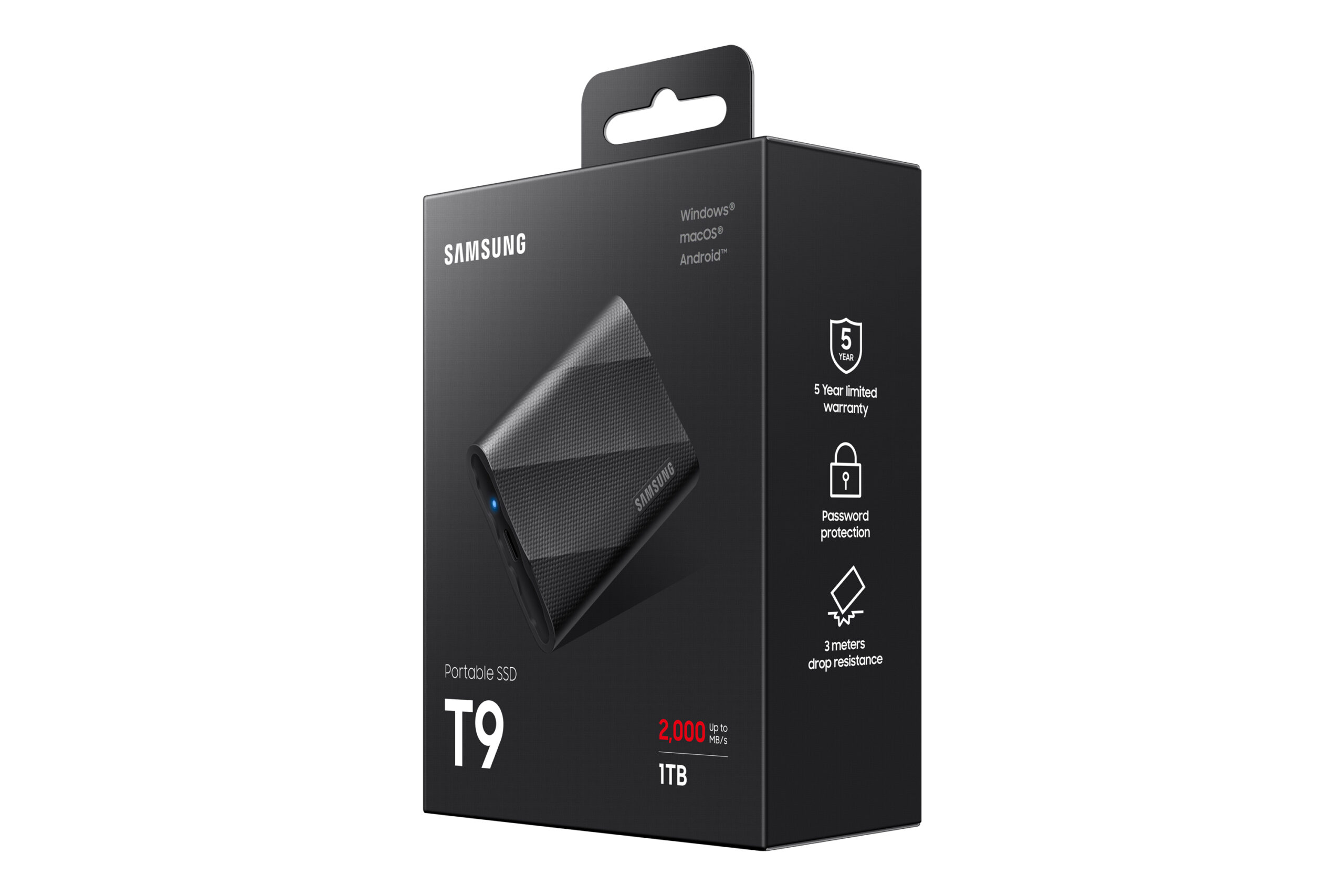 Samsung MU-PG1T0B 1 TB USB Type-C USB 3.2 Gen 2x2 Zwart - Afbeelding 16