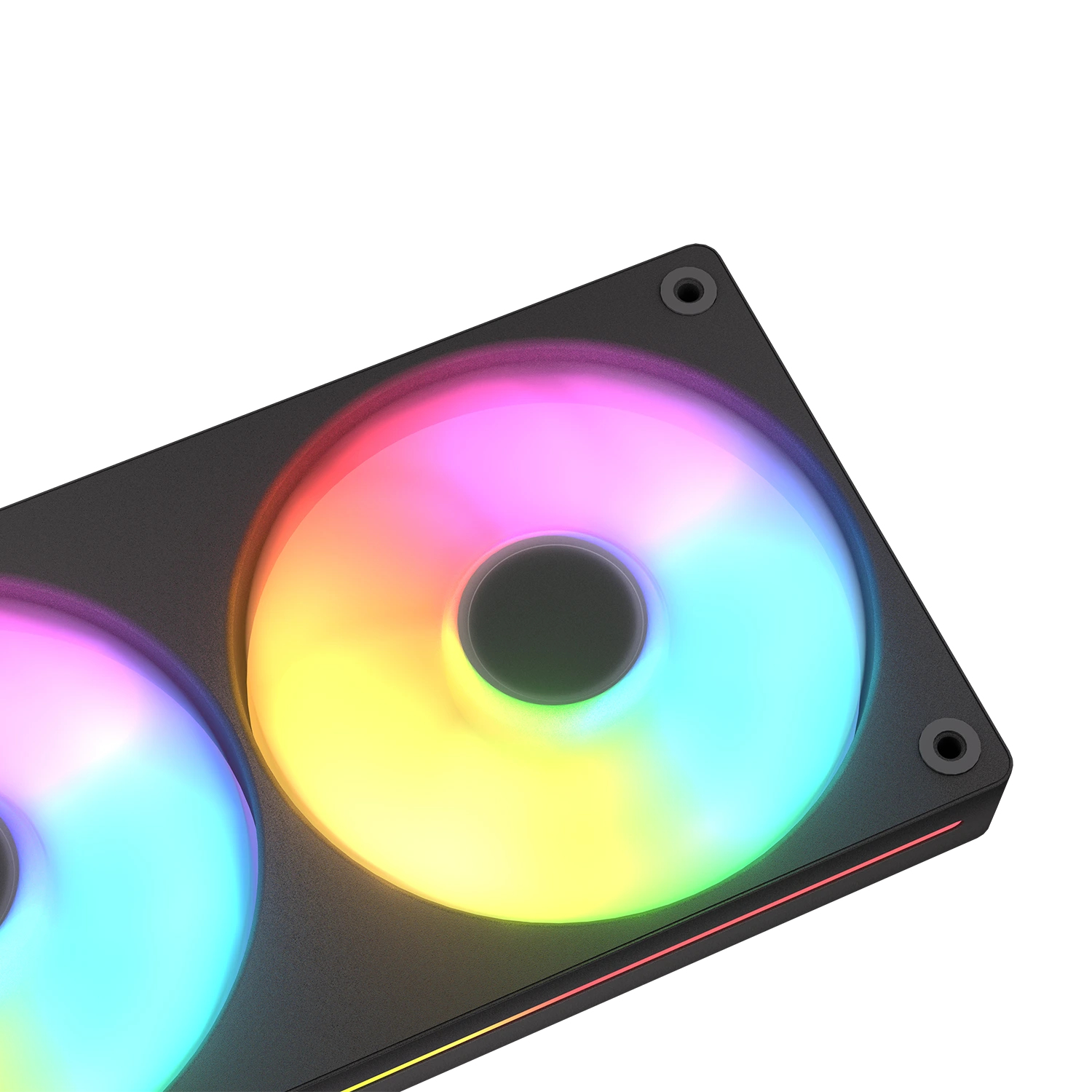 COUGAR CF-UN240RB-RGB Computer behuizing Ventilator 12 cm Zwart - Afbeelding 4