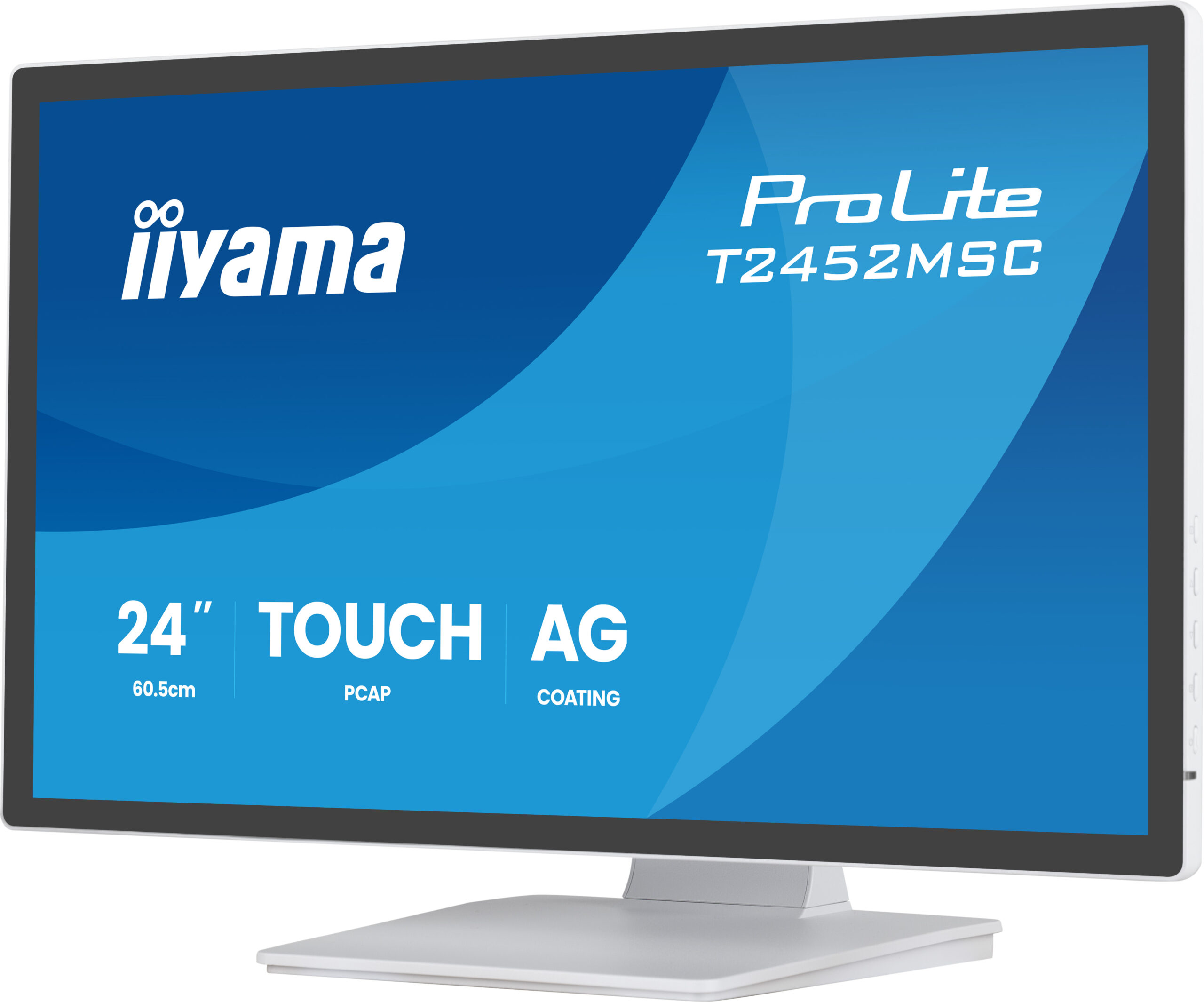 iiyama ProLite T2452MSC-W1AG computer monitor 60,5 cm (23.8") 1920 x 1080 Pixels Full HD LED Touchscreen Wit - Afbeelding 5