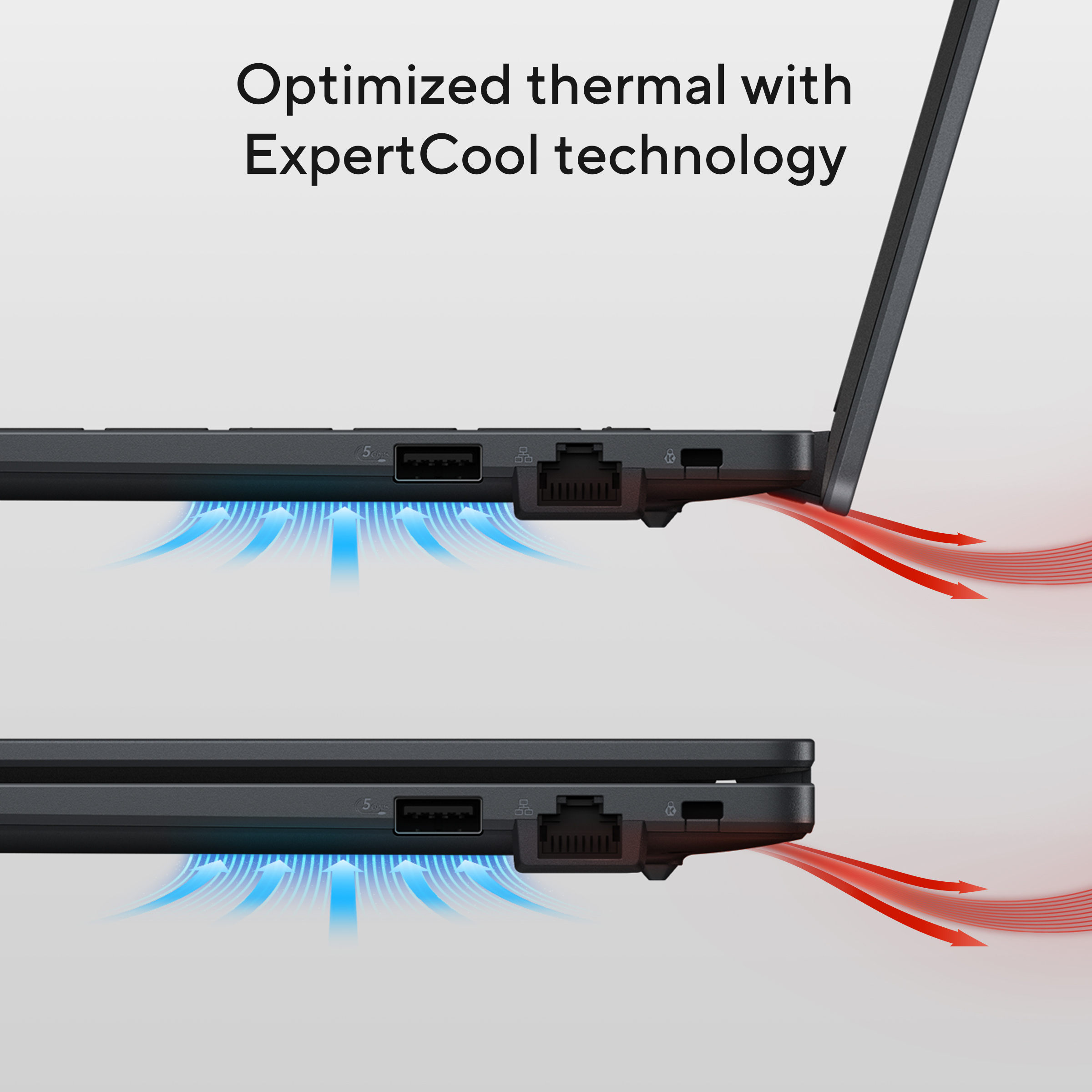 ASUS ExpertBook B1 B1403CVA-S68351X Intel Core 7 150U Laptop 35,6 cm (14") Full HD 32 GB DDR5-SDRAM 1 TB SSD Wi-Fi 6E (802.11ax) Windows 11 Pro US International Grijs - Afbeelding 20