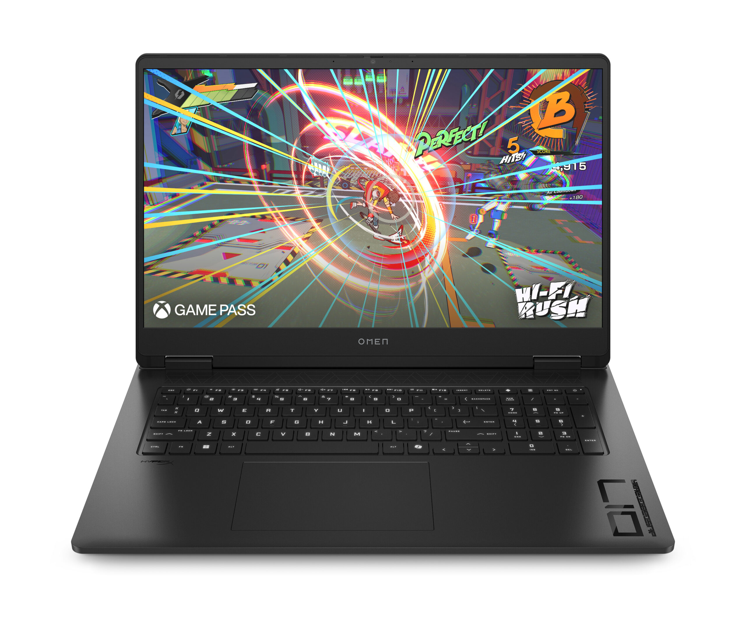 HP OMEN Gaming 17-db1050nd Copilot+ PC AMD Ryzen AI 7 350 Laptop 43,9 cm (17.3") Full HD 16 GB DDR5-SDRAM 1 TB SSD NVIDIA GeForce RTX 5050 Wi-Fi 6 (802.11ax) Windows 11 Home Zwart