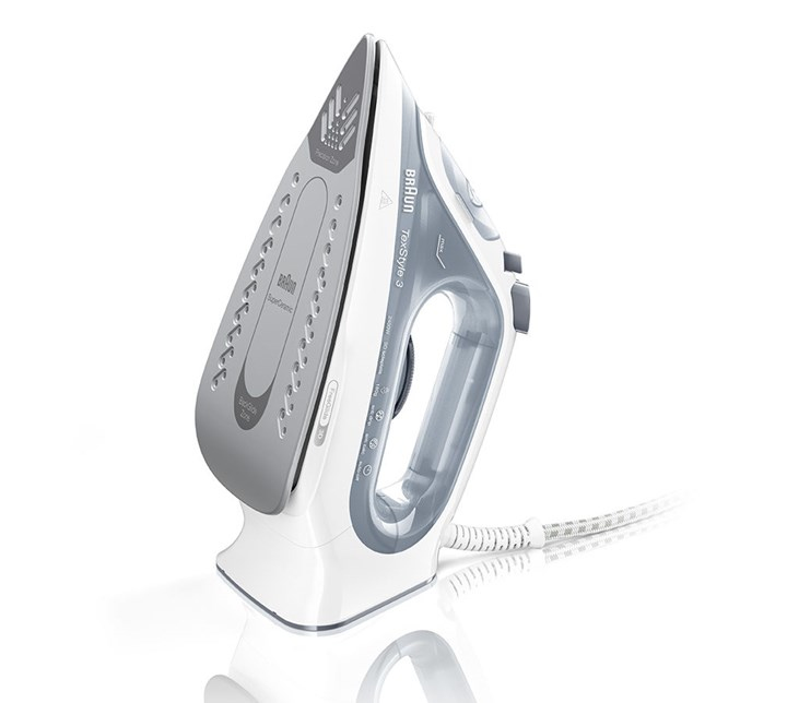 Braun TexStyle 3 SI3054GY Stoomstrijkijzer Keramische zoolplaat 2400 W Grijs - Afbeelding 3