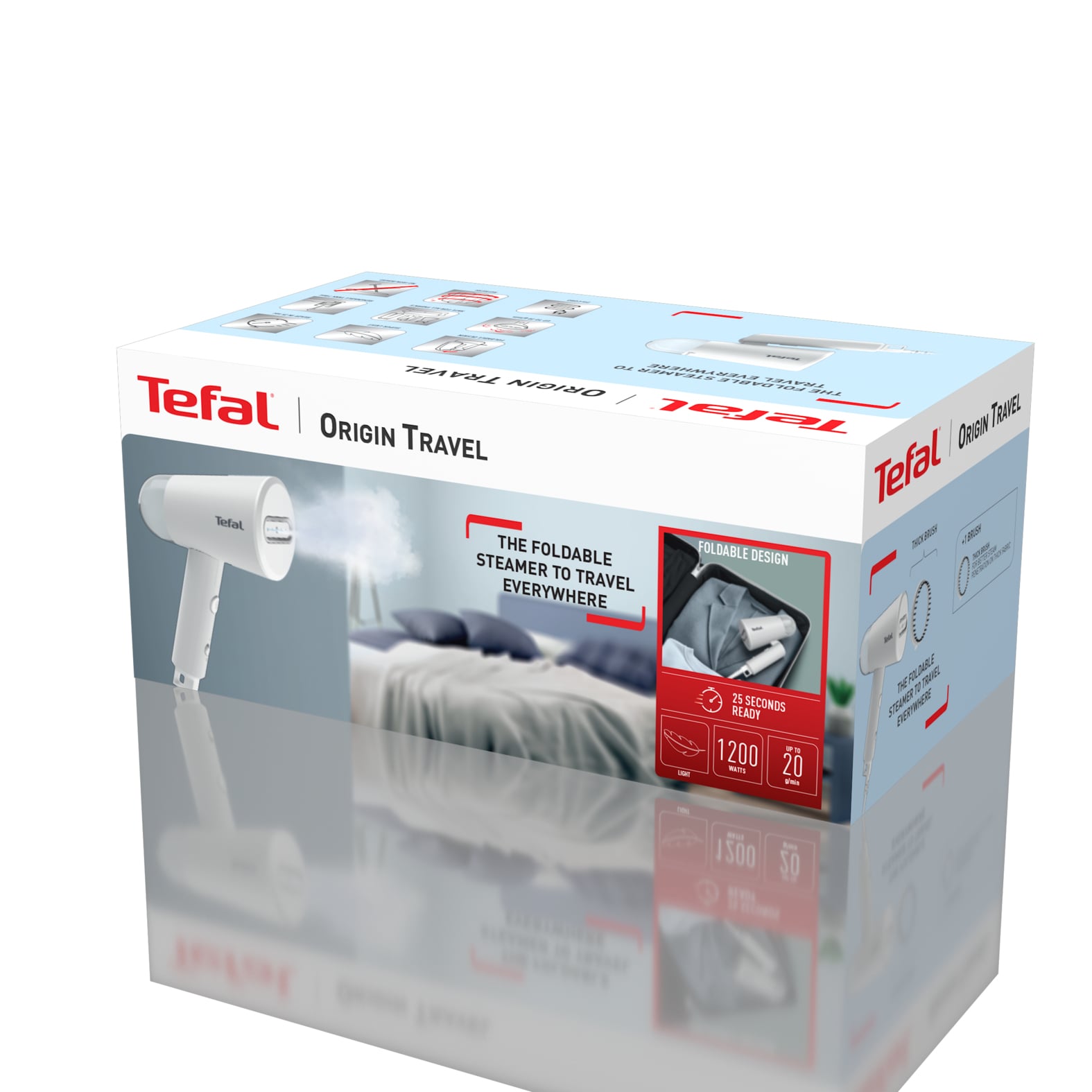 Tefal Origin Travel DT1020 Kledingstomer - Afbeelding 17