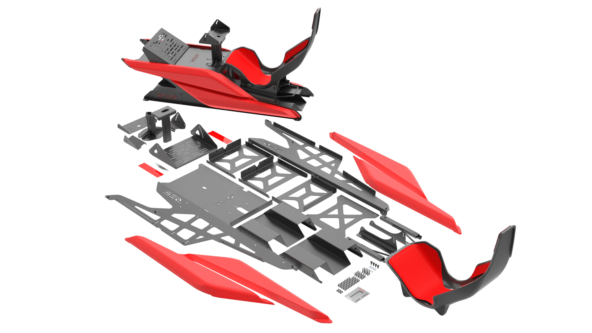 Res-Tech X1 COCKPIT SHINY WHITE - Afbeelding 19