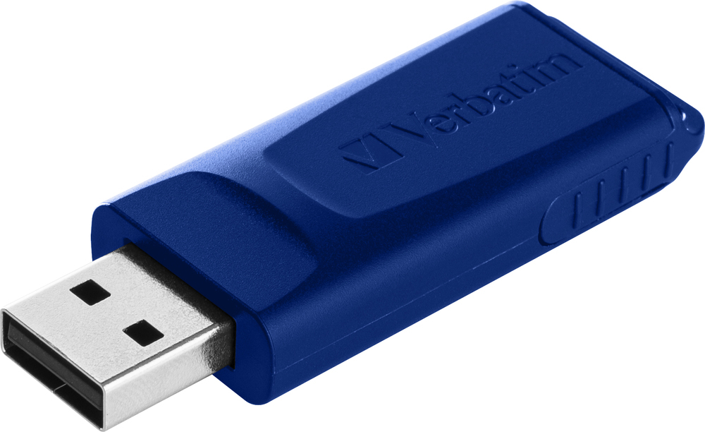 Verbatim Slider - USB-Stick - 2x32 GB - Blauw/Rood - Afbeelding 5