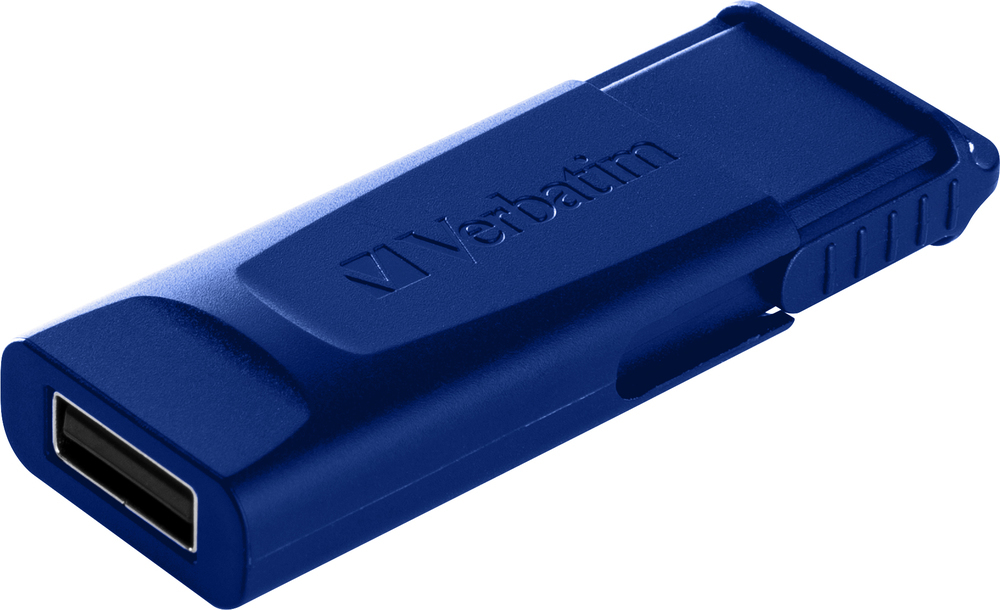 Verbatim Slider - USB-Stick - 2x32 GB - Blauw/Rood - Afbeelding 3