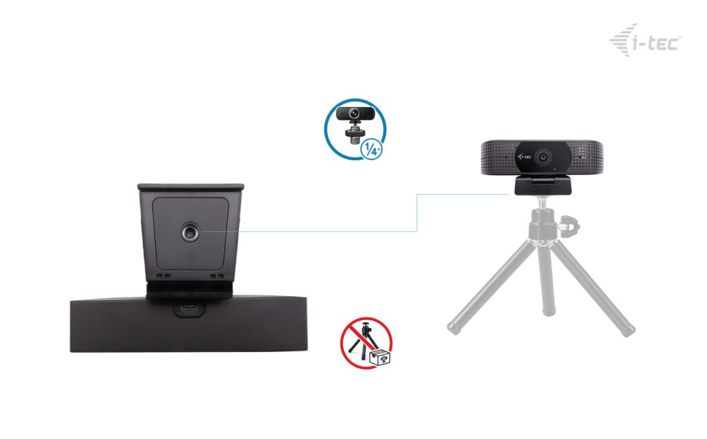 i-tec SOLOMON 500 4K PDAF Webcam - Afbeelding 6