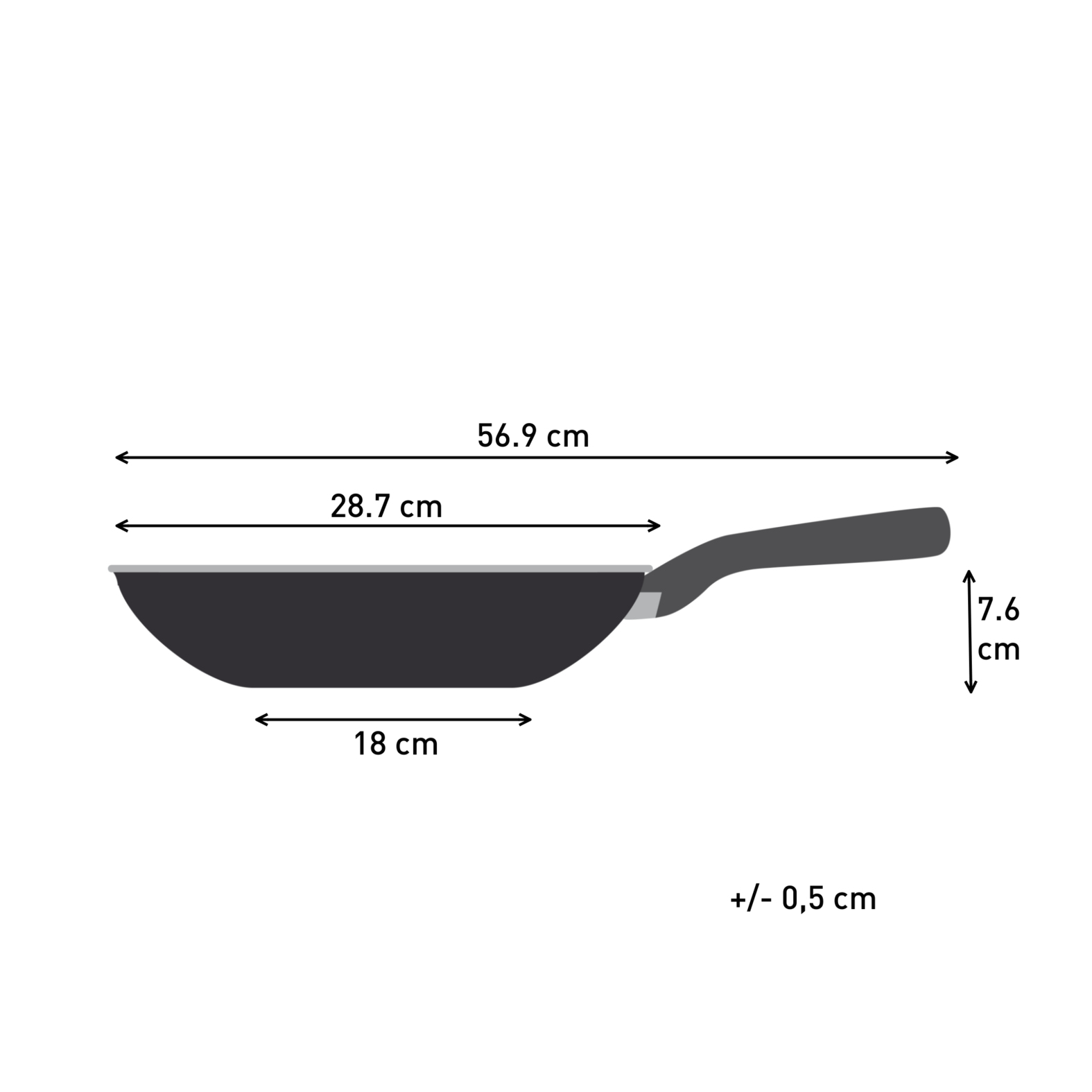 Tefal Change Black keramische wokpan 28 cm - inductie - Afbeelding 10