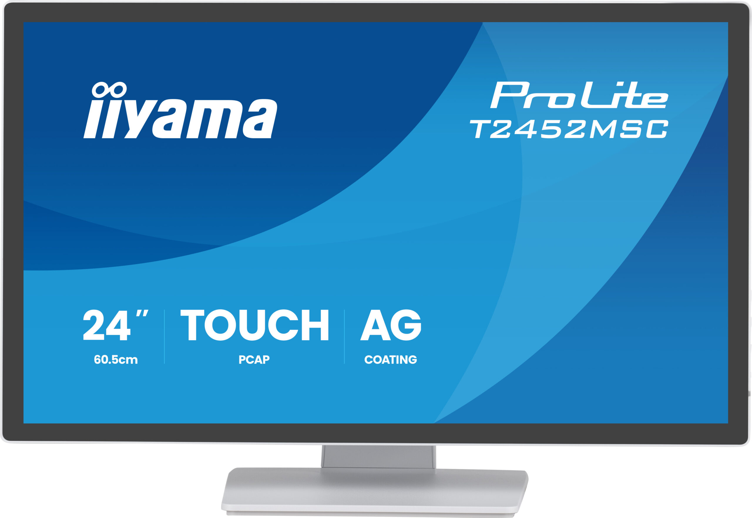 iiyama ProLite T2452MSC-W1AG computer monitor 60,5 cm (23.8") 1920 x 1080 Pixels Full HD LED Touchscreen Wit - Afbeelding 4