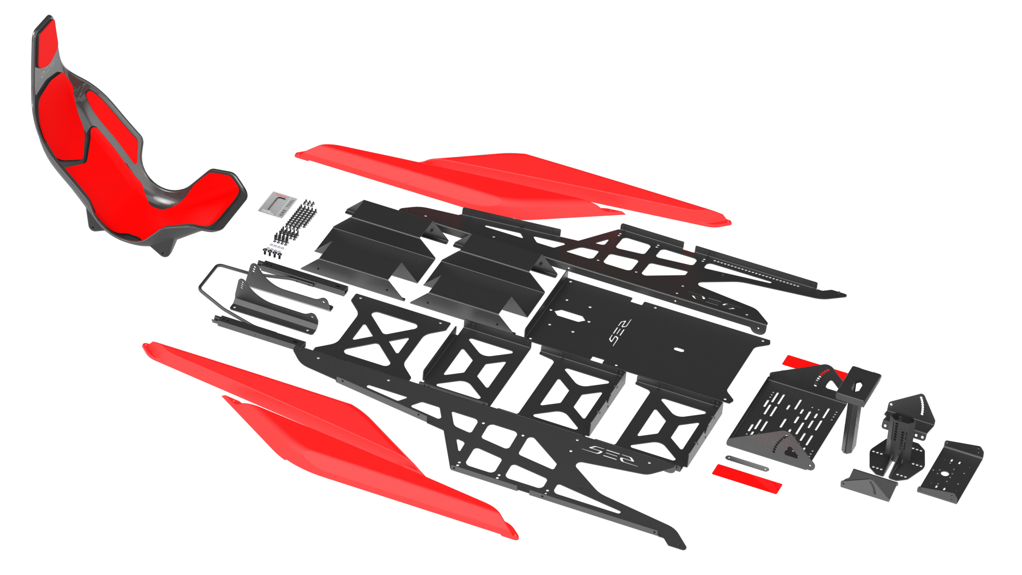 Res-Tech X1 COCKPIT SHINY WHITE - Afbeelding 21