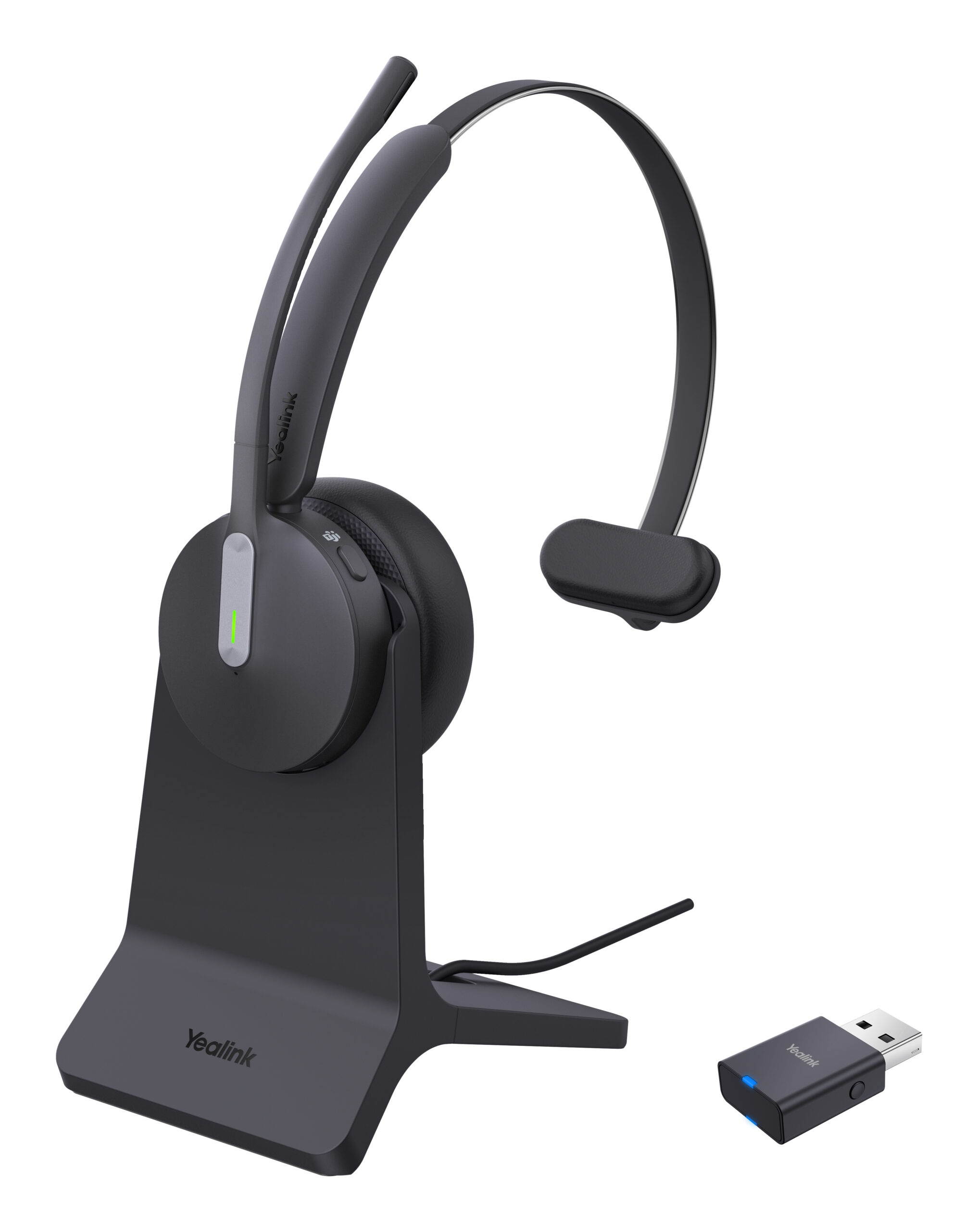 Yealink WH64 Hybird Monol met oplaadstandaard Teams Headset - Afbeelding 2