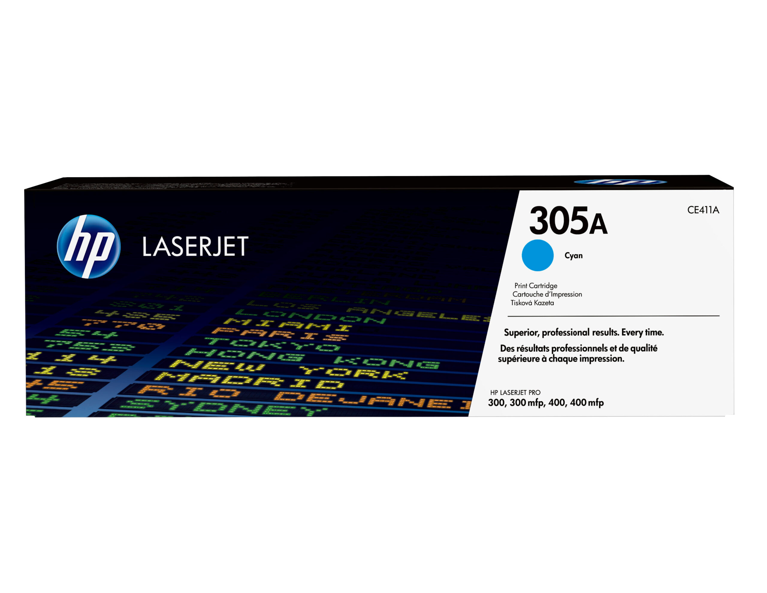 HP 305A originele cyaan LaserJet tonercartridge - Afbeelding 2