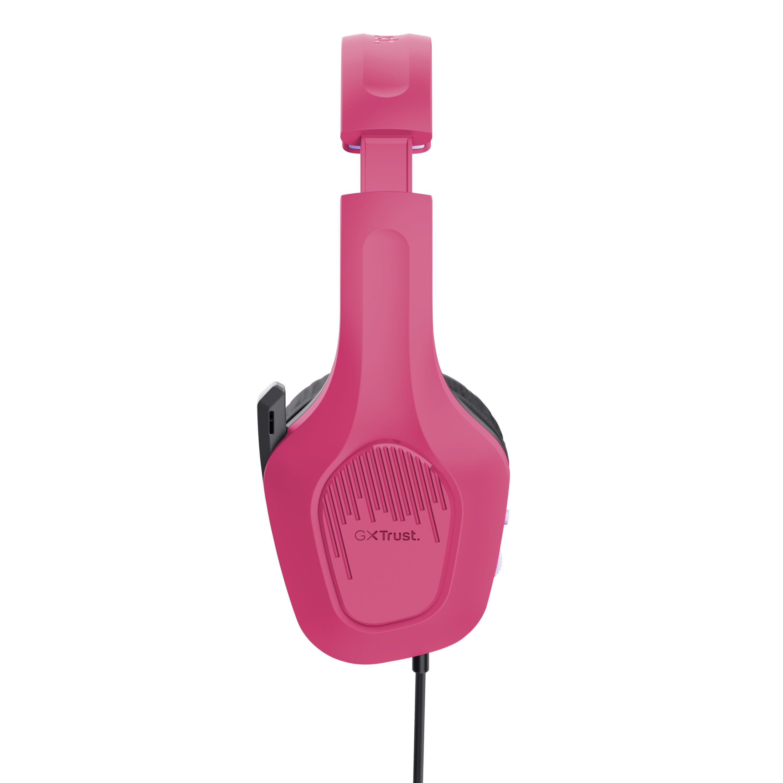 Trust GXT 415P Zirox Gaming Headset - Bedrade gamingheadset – Opklapbare microfoon – 50 mm drivers – Roze - Afbeelding 8