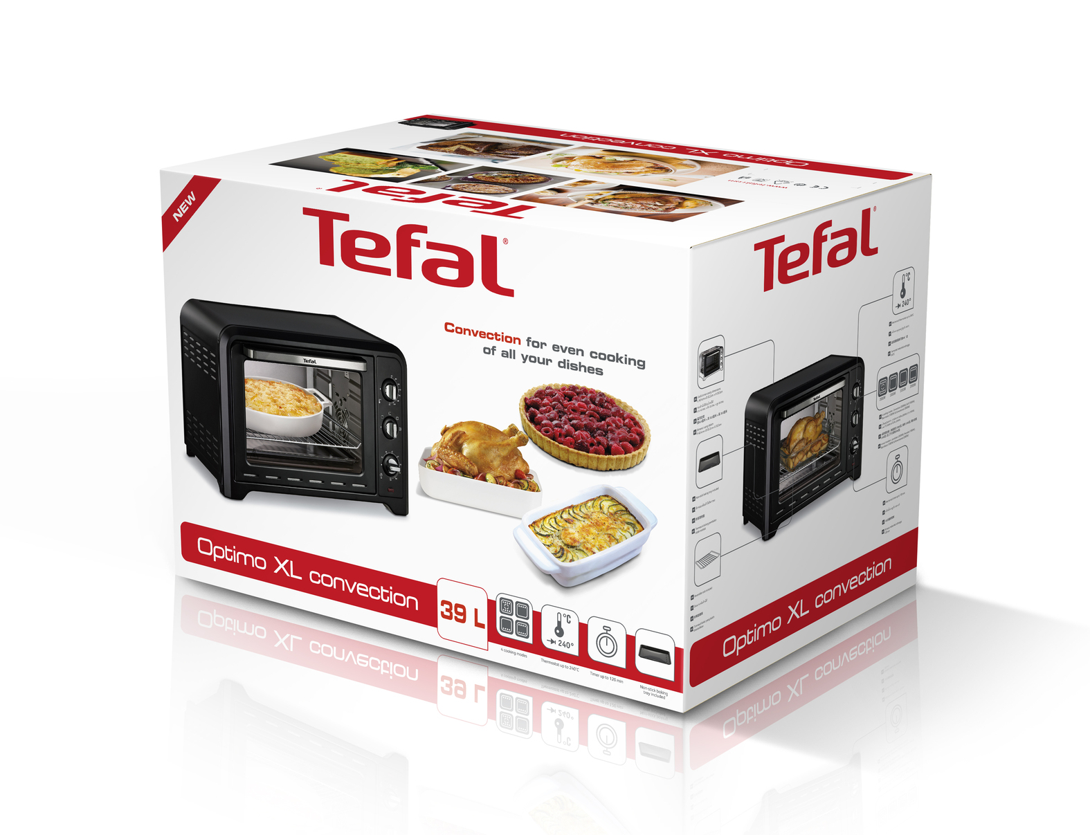 Tefal Optimo 39 L oven OF4848 - Afbeelding 9