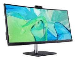 Acer CB3 CB343CUR D computer monitor 86,4 cm (34") 3440 x 1440 Pixels UltraWide Quad HD Zwart - Afbeelding 4