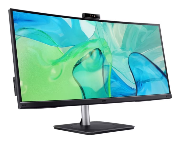 Acer CB3 CB343CUR D computer monitor 86,4 cm (34") 3440 x 1440 Pixels UltraWide Quad HD Zwart - Afbeelding 4