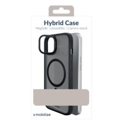 Mobilize MagSafe Compatible Hybrid Pro Case with Camera Stand Apple iPhone 16 Black - Afbeelding 8
