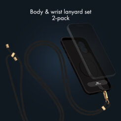 My Style Body & Wrist (2-Pack) Lanyard Set - Black