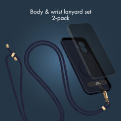 My Style Body & Wrist (2-Pack) Lanyard Set - Blue