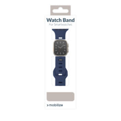 Mobilize Silicon Watch Band - Sports - for Apple 38/40/41mm - Blue - Afbeelding 9
