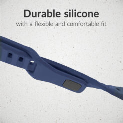 Mobilize Silicon Watch Band - Sports - for Apple 38/40/41mm - Blue - Afbeelding 4
