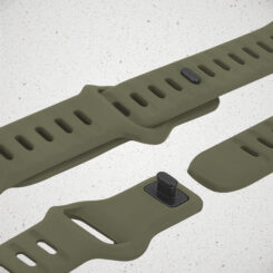 Mobilize Silicon Watch Band - Sports - for Apple 38/40/41mm - Green - Afbeelding 3