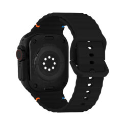 Mobilize Silicon Watch Band - Buckle - for Apple 38/40/41mm - Black