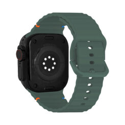 Mobilize Silicon Watch Band - Buckle - for Apple 42/44/45/49mm - Green