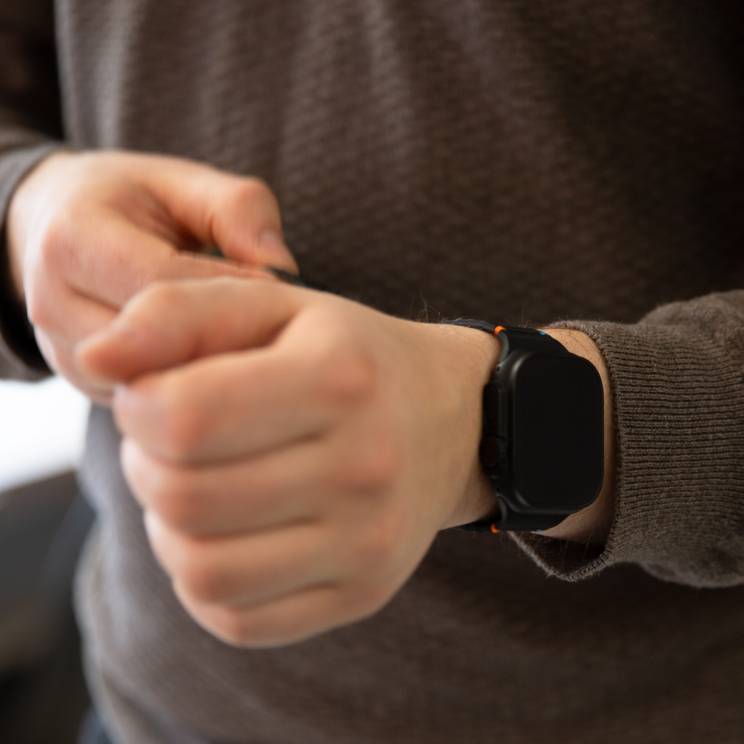 Mobilize Silicon Watch Band - Buckle - for Apple 42/44/45/49mm - Pink - Afbeelding 8