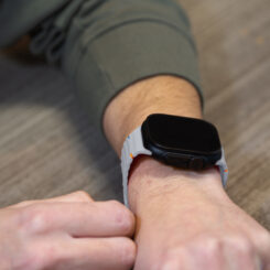 Mobilize Silicon Watch Band - Buckle - for Apple 38/40/41mm - Grey - Afbeelding 6