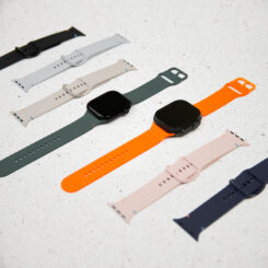 Mobilize Silicon Watch Band - Buckle - for Apple 38/40/41mm - Orange - Afbeelding 5