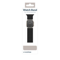 Mobilize Silicon Watch Band - Magnetic - for Apple 38/40/41mm - Black - Afbeelding 9