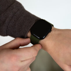 Mobilize Silicon Watch Band - Magnetic - for Apple 38/40/41mm - Black - Afbeelding 8