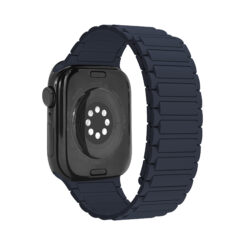 Mobilize Silicon Watch Band - Magnetic - for Apple 42/44/45/49mm - Blue