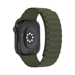 Mobilize Silicon Watch Band - Magnetic - for Apple 42/44/45/49mm - Green